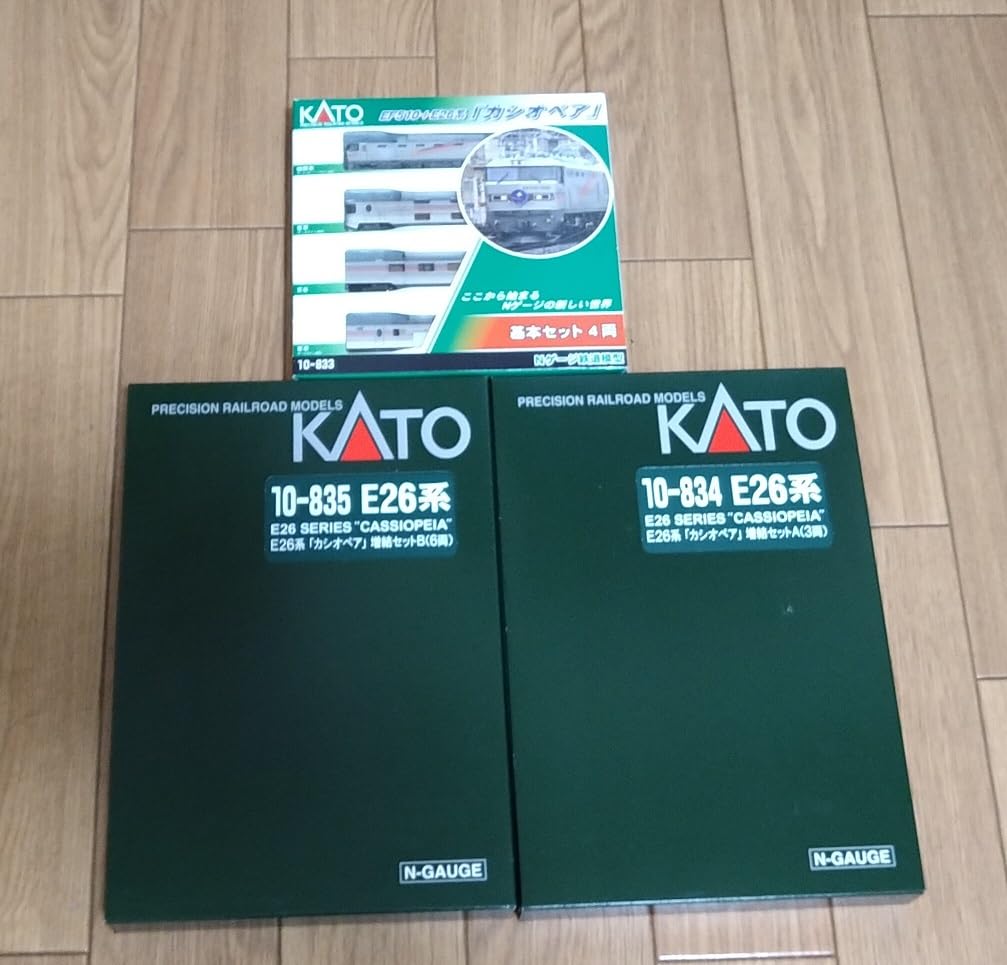Amazon.co.jp: kATO E26系 カシオペア 10-833 834 835 フル